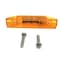 Truck-Lite 35 Series, LED, Yellow Rectangular, 2 Diode, Marker Clearance Light, P2, 2 Screw, Fit 'N Forget M/C 35200Y3 - alternate 4